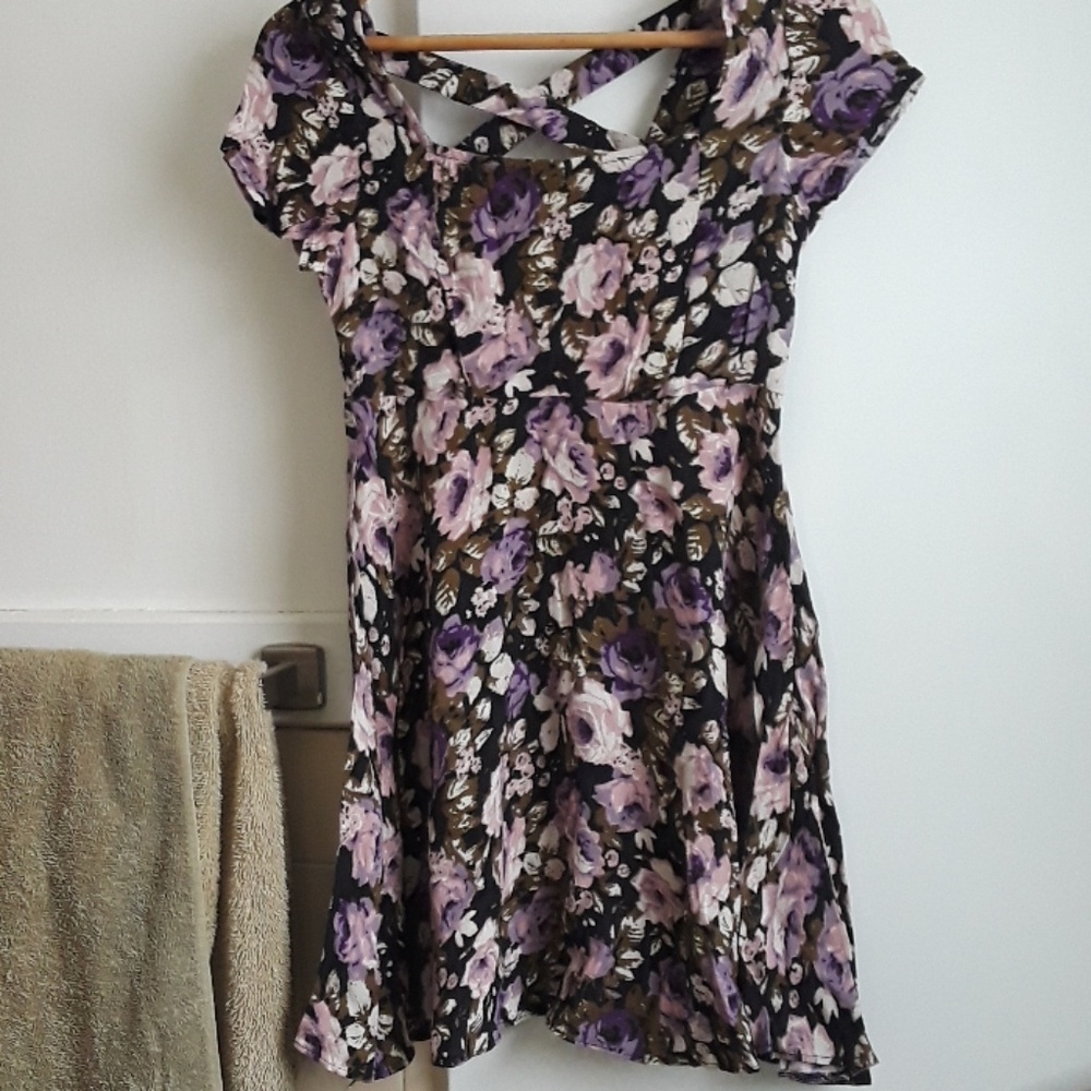 Kimchi Blue Floral Print Dress Size XS